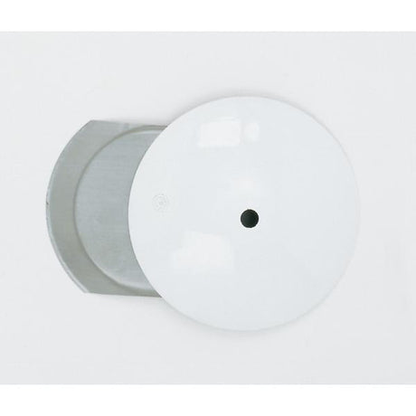 4" Neckless Ball Holder With Insert - White