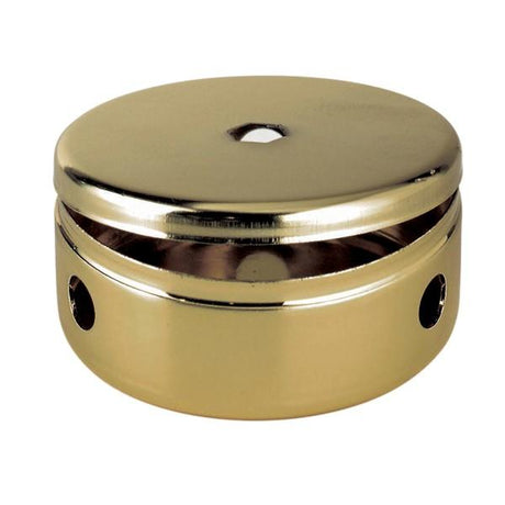 2-3/4" Fixture Body And Cover - Brass Finish - 3 Arm Holes