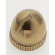 Acorn Knob - 1/8 IP - Brass Burnished And Lacquered - Knurled