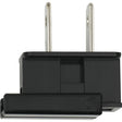 Slide Plug - Polarized - 18/2-SPT-2 - 8A-125V - Black Finish