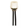 On-Off Phenolic Rotary Switch - Single Circuit - 1A-125V, 3A-125V, 1.5A-250V Rating - 3/8" Bushing - White Finish