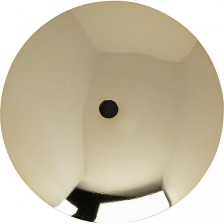 4" Neckless Ball Holder With Insert - Brass Finish