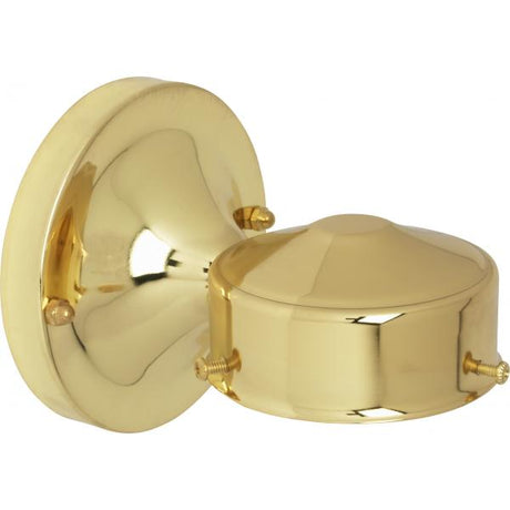 3-1/4" Wired Wall Bracket - Brass Finish - Includes Hardware - 60W Max
