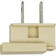 Slide Plug - Polarized - 18/2-SPT-1 - 8A-125V - Ivory Finish