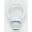 1" Male Loops - 1/8 IP With Wireway - 10lbs Max - White Finish