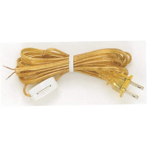 8 Ft. Cord Sets with Line Switches All Cord Sets - Molded Plug Tinned tips 3/4" Strip with 2" Slit Switch 24" From Free End 36" Hank - 200 Ctn