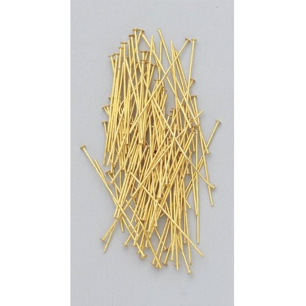 1-1/2" Brass Pins - 250/Bag