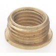 Brass Reducing Bushing - Unfinished - 3/8 M x 1/8 F - With Shoulder