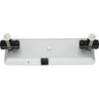 4-Light U-Channel Glass Holder - 4 Light-Convenience Outlet For Use With 24" U-Bend Glass - Includes Hardware - 60W Max