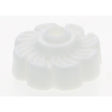 Plastic Lock-Up Cap - 1/8 IP - 1" Diameter - White Finish