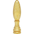 Bullet Finial - 2" Height - 1/8 IP - Burnished And Lacquered
