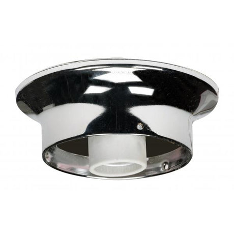 3-1/4" Wired Holder - Chrome Finish - Includes Hardware - 60W Max