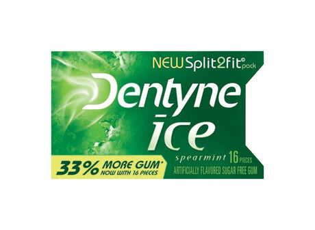 Dentyne Ice Sugar Free Spearmint Chewing Gum 16 pk