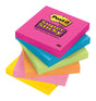 Post-it 3 in. W X 3 in. L Assorted Sticky Notes 1 pad