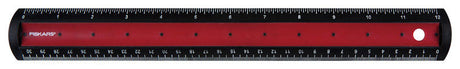 Fiskars 12 in. L X 1 in. W Plastic Ruler Metric and SAE