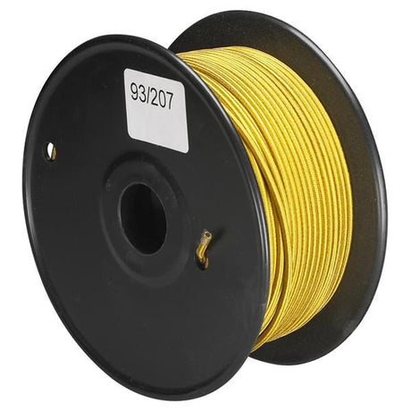 Pulley Bulk Wire - 18/1 Rayon Braid 90C - 250 Foot/Spool - Gold