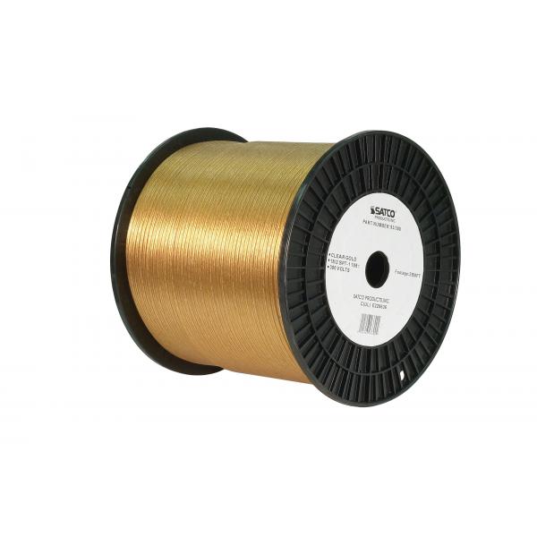 Lamp And Lighting Bulk Wire - 18/2 SPT-1 105C - 2500 Foot/Reel - Clear Gold