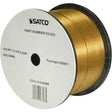 Lamp And Lighting Bulk Wire - 18/2 SPT-1.5 105C - 2500 Foot/Reel - Clear Gold