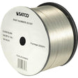 Lamp And Lighting Bulk Wire - 18/2 SPT-2 105C - 2500 Foot/Reel - Clear Silver