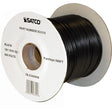 Lighting Bulk Wire - 18/1 Stranded AWM 105C UL 1015 - 500 Foot/Spool - Black