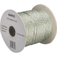 Pulley Bulk Wire - 18/3 SVT 105C Pulley Cord - 250 Foot/Spool - Clear Silver