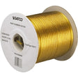 Lamp And Lighting Bulk Wire - 18/2 SPT-1.5 105C - 250 Foot/Spool - Clear Gold