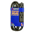 6 Foot Extension Cord - Brown Finish - 16/3 SJT - Indoor Only - 13A-125V-1625W Rating
