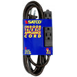 9 Foot Extension Cord - Brown Finish - 16/3 SJT - Indoor Only - 13A-125V-1625W Rating