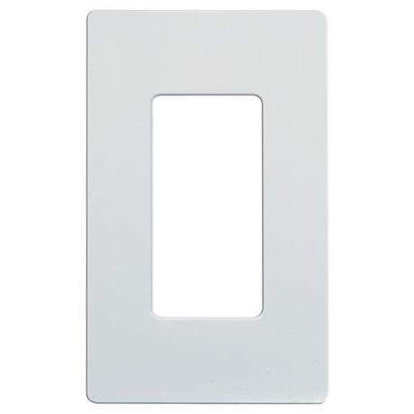 Wallplate For Dimmers And Sensors - 1-Gang - White Finish - Lutron