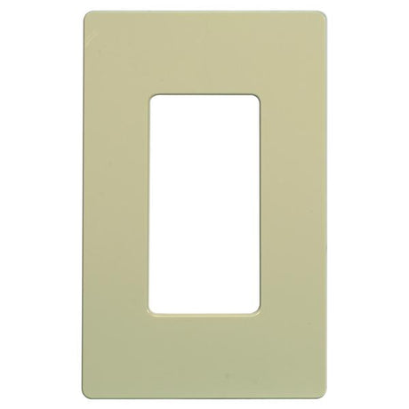 Wallplate For Dimmers And Sensors - 1-Gang - Ivory Finish - Lutron