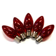 Holiday Bright Lights Incandescent C9 Red 25 ct Replacement Christmas Light Bulbs 0.08 ft.