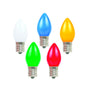 Holiday Bright Lights Incandescent C7 Multicolored 25 ct Replacement Christmas Light Bulbs 0.08 ft.