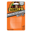 Gorilla Double Sided 1 in. W X 1 in. L Mounting Squares Clear