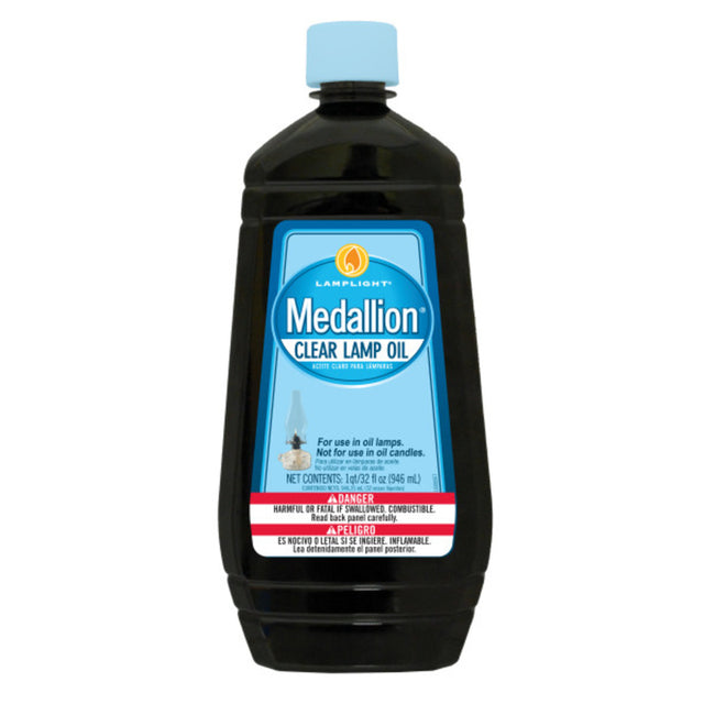 Lamplight Farms Medallion Clean Burn Lamp Oil Clear 32 oz