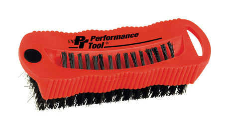 Performance Tool Red Nail And Hand Brush 1 pk