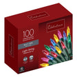 Celebrations Incandescent Mini Multicolored 100 ct String Christmas Lights 20 ft.