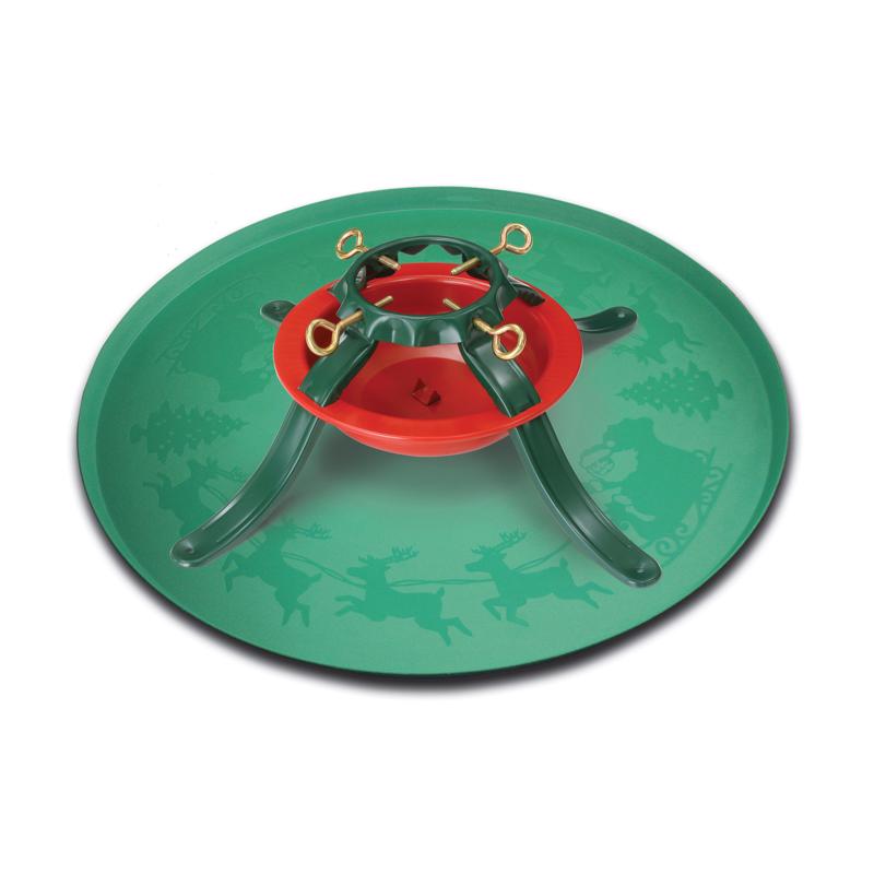 Jack Post 28.5" Diameter Plastic Real Christmas Tree Tray 10 ft.