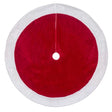 Dyno Red/White Tree Skirt 0.5 in.