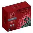 Celebrations Incandescent Mini Red 100 ct String Christmas Lights 20 ft.