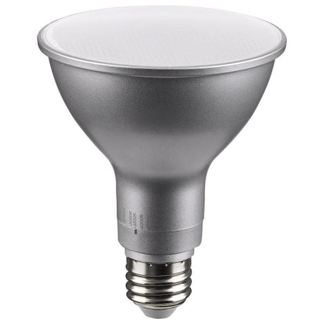 11 Watt PAR30LN LED - Medium Base - Silver Finish - CCT Selectable - 120 Volt - 25 Degree Beam Angle