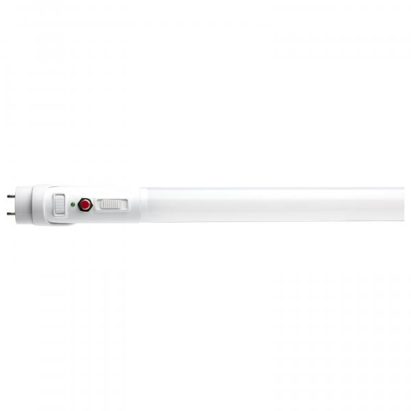 15 Watt 48 Inch T8 LED - 35K/40K/50K CCT Selectable - Ballast Bypass with Battery Backup - G13 Base - 120-277 Volt