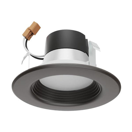 7 Watt - LED Downlight Retrofit - 4 Inch - CCT Selectable - 120 volts - Dimmable - Bronze Finish