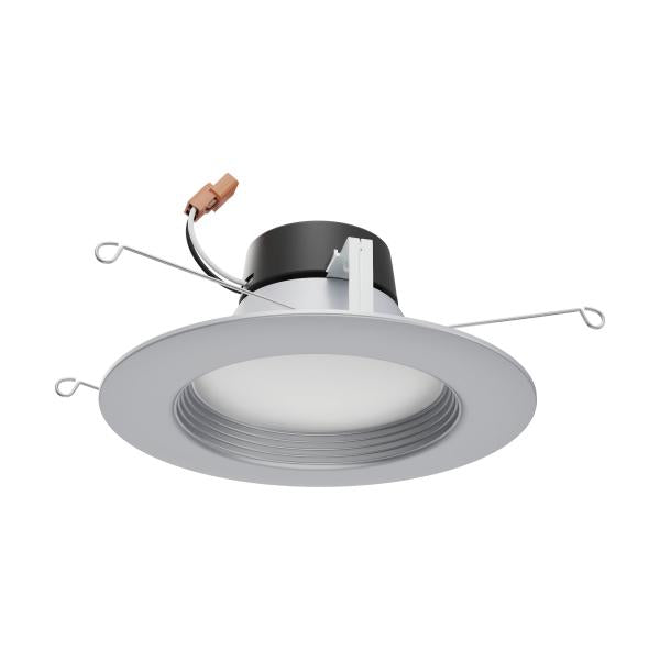 9 Watt - LED Downlight Retrofit - 5 Inch - 6 Inch - CCT Selectable - 120 volts - Dimmable - Brushed Nickel Finish