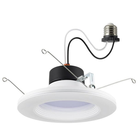 5-6 inch - CCT Selectable - Integrated LED Recessed Downlight with Night Light Feature