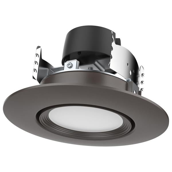 7.5 Watt - LED Retrofit Downlight - Gimbaled - 120 Volt - CCT Selectable - Bronze Finish