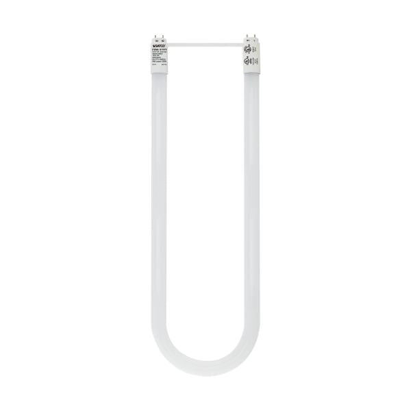 13 Watt T8 U-Bend LED - 50000 Hours - Medium bi-pin base - 1900 Lumens - 3000K - Type A/B - Ballast Dependent or Ballast Bypass - Single or Double Ended Wiring