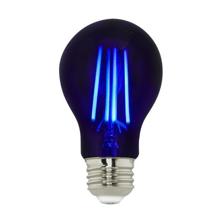 6.5 Watt - LED A19 - Black Light Bulb - Medium Base - 120 Volt