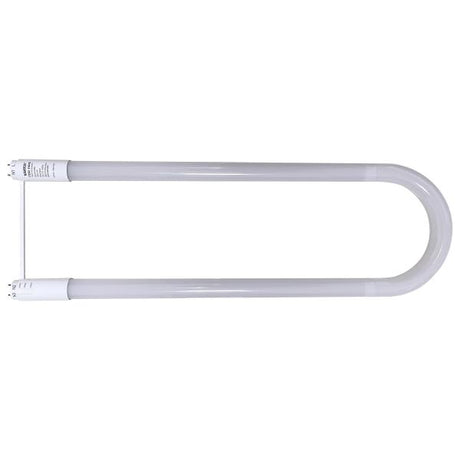 13 Watt T8 U-BEND LED - 50000 Hours - Medium Bi Pin Base - CCT Selectable - Type A/B - White Finish - 120-277 Volt