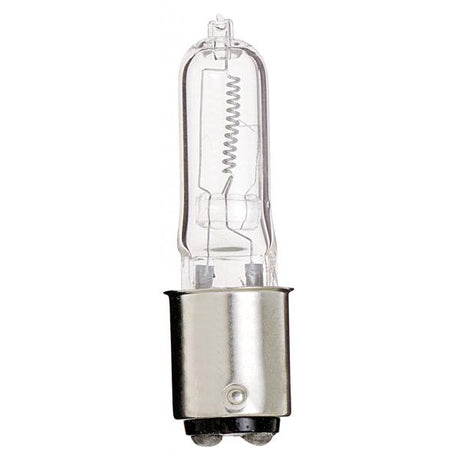 50 Watt - Halogen - T4 - Clear - 2000 Average rated hours - 750 Lumens - DC Bay base - 120 Volt