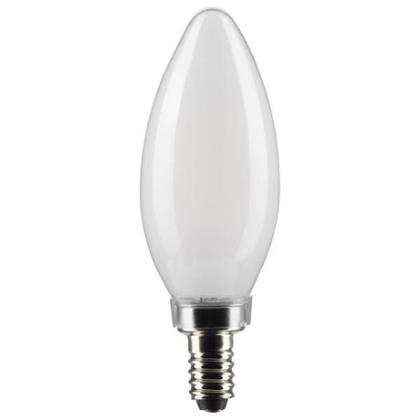 5.5 Watt B11 LED - Frost - Candelabra base - 90 CRI - 3000K - 120 Volt